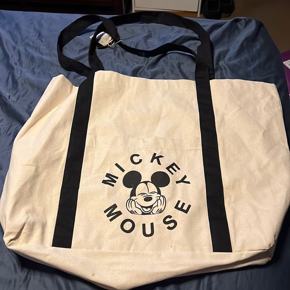 Disney Handbags - NWT Mickey Mouse Canvas Bag